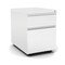 Officesource Metal Pedestals 2 Drawer Metal File and Box Pedestal - 22''D OSCPSBFWH - alternate 2